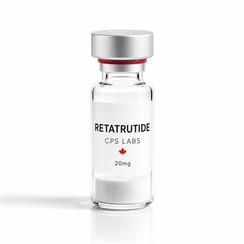 Retatrutide 20mg CPS Labs pharmaceutical peptide vial