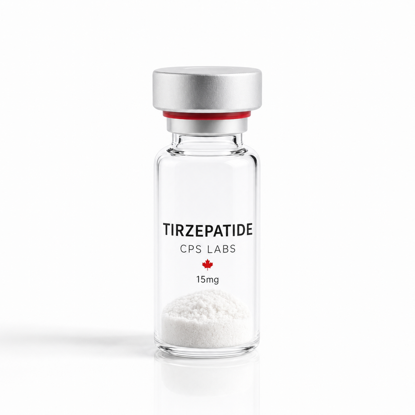 Tirzepatide CPS Labs research peptide vial
